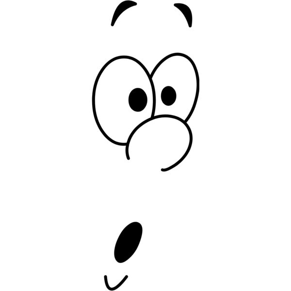 Cartoon Surprise Face 2 Thumbnail