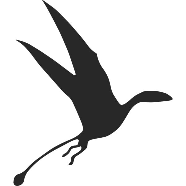 Pterodactyl Dinosaur Silhouette 5 Thumbnail