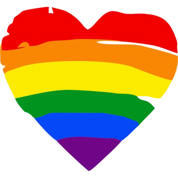LGBT Gay Pride Rainbow Heart 2 Thumbnail
