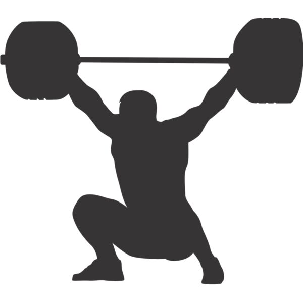 Exercise Weight Lifting Silhouette 7 Thumbnail