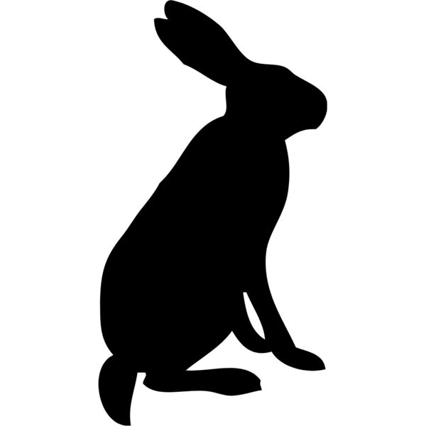 Rabbit Silhouette 2 Thumbnail