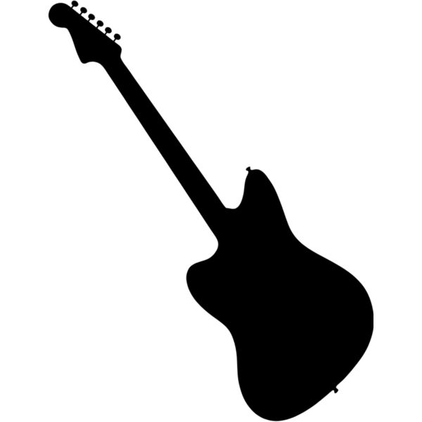 Electric Guitar Silhouette 14 Thumbnail
