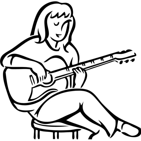 Girl Playing Guitar 1 Thumbnail
