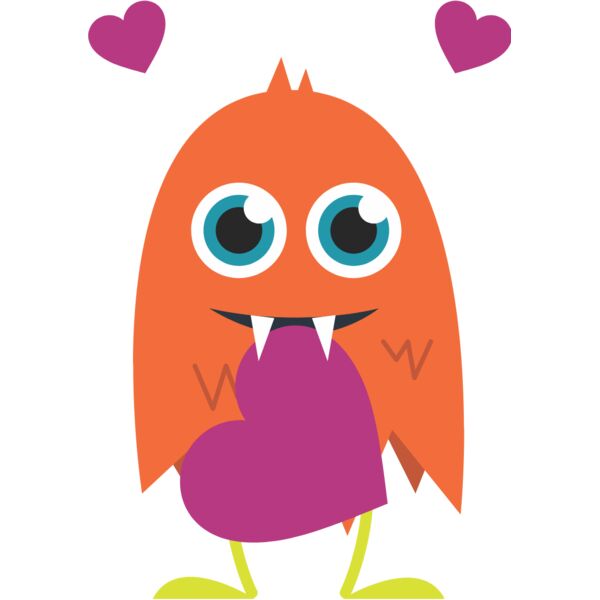 Cute Monster Heart 2 Thumbnail