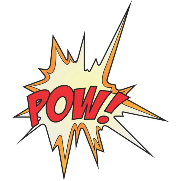 Comic Book Speech Bubble Explosion Pow 1 Thumbnail