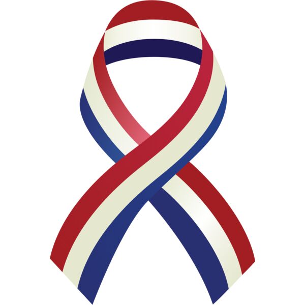 USA America Awareness Ribbon 5 Thumbnail