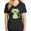 Ladies Core Cotton V-Neck Tee Thumbnail