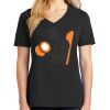 Ladies Core Cotton V-Neck Tee Thumbnail