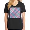 Ladies Core Cotton V-Neck Tee Thumbnail