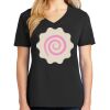 Ladies Core Cotton V-Neck Tee Thumbnail